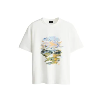 H&M T Shirts Men White