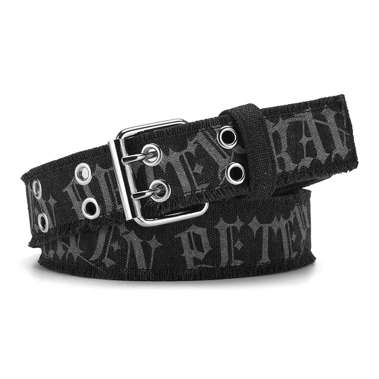 PISHUSHU Canvas Belt Men's Width 4cm-1
