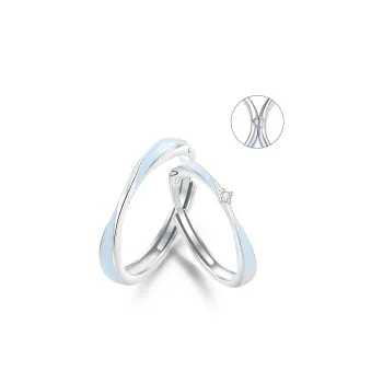 CAREBEARS S925 Silver Rings Unisex