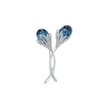 VIOLET Brooches Unisex
