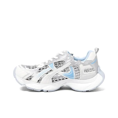 CAMEIDO Cushioning And Breathable Low Top Casual Shoes Women's Gray