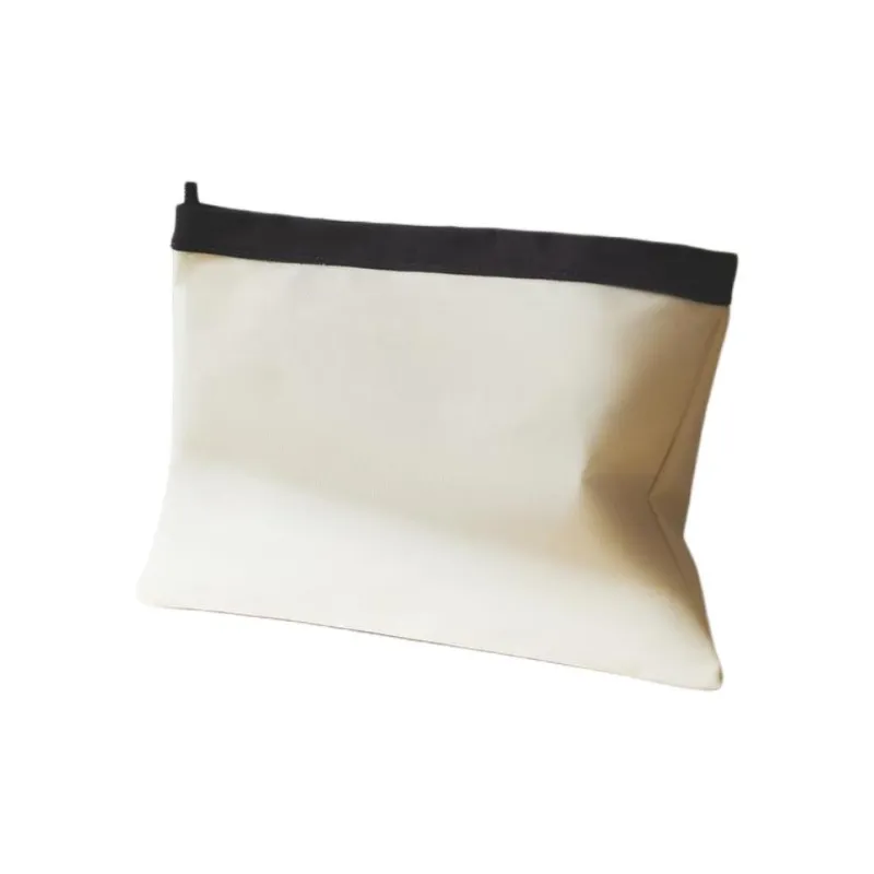 ZARA Polyester Toiletry Bag Tubas Unisex Light Beige Yellow-2