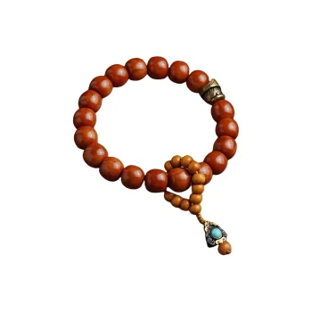PINK U Monkey Head Walnut Bracelets Unisex