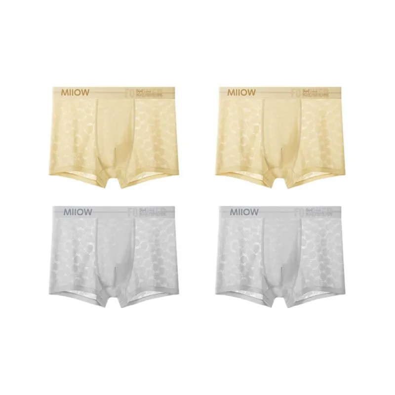 MIIOW Trendy Party Collection Cooling Summer Collection Underpants Men's Combo Set-22