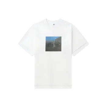 ADER ERROR Semi Oversized Fit T Shirt 'Off White'