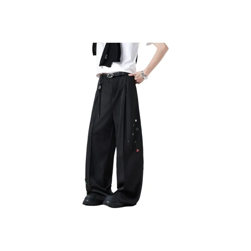 RVANGUARD Casual Pants Unisex Black-0