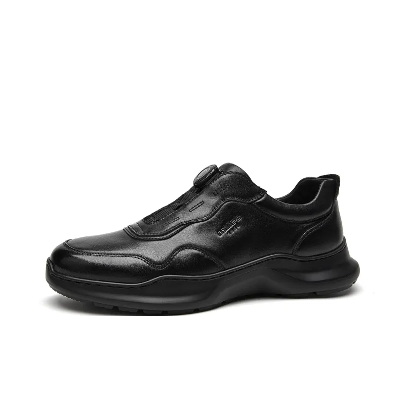 MILLIE'S Abrasion Resistant Low Top Casual Shoes Men's Black-1