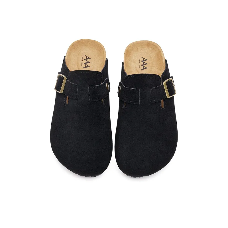 AAA SINCE 1955 Rubber Sole Odor Resistant Abrasion Resistant Slip Resistant Closed Toe Slippers Unisex-4