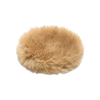 BY MALENE BIRGER COPENHAGEN MBC Faux Fur, Polyester Hair Clips Unisex Light Camel