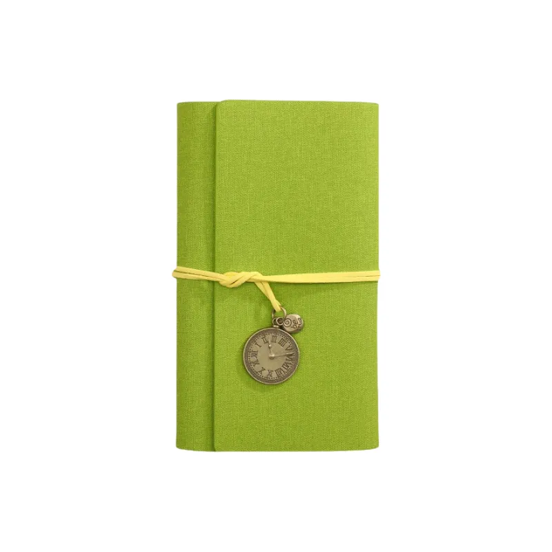 XIAOKOUTU A6 Loose Leaf Lace Up Creative Vintage Planners-3