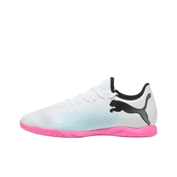 PUMA FUTURE 7 PLAY Anti Slip Wear Resistant Soccer Shoes Men's White