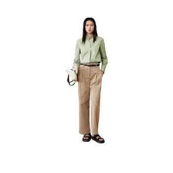INSUN Casual Pants Women's Khaki