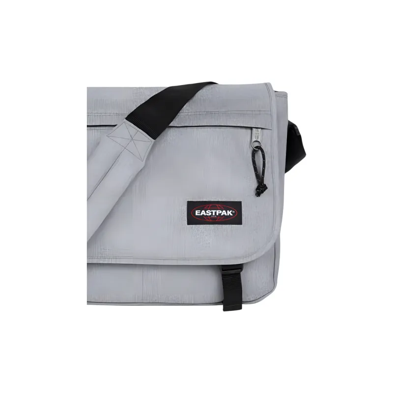 EASTPAK Polyester Shoulder Bag, Crossbody Bag Unisex Gray-4