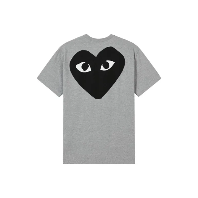 CDG Play Small Text T-Shirt-1