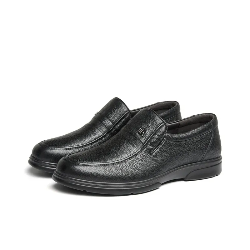HLA Loafers Men Black-1