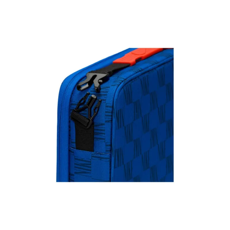 Nike Polyester Handbag Unisex Royal Blue & Burgundy Red-5