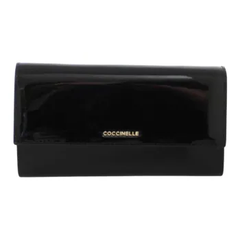 COCCINELLE Leather Wallet Women's Black