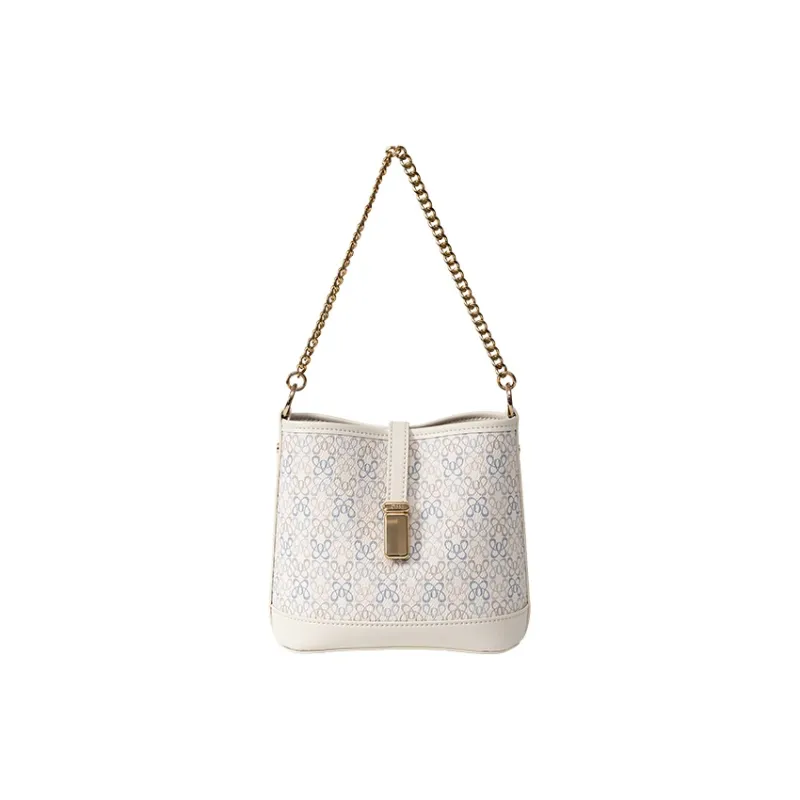 OMI PVC With Synthetic Leather Bucket Bags Crossbody Bag, Shoulder Bag Women's Multicolor-0