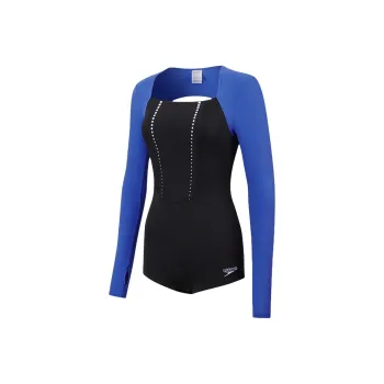 Speedo One piece Swimsuit Women's Black/Blue