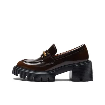 Le Saunda Chunky Heel Loafers Women's