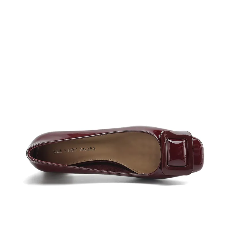 HLA Chunky Heel High Heels 5CM Women's-7
