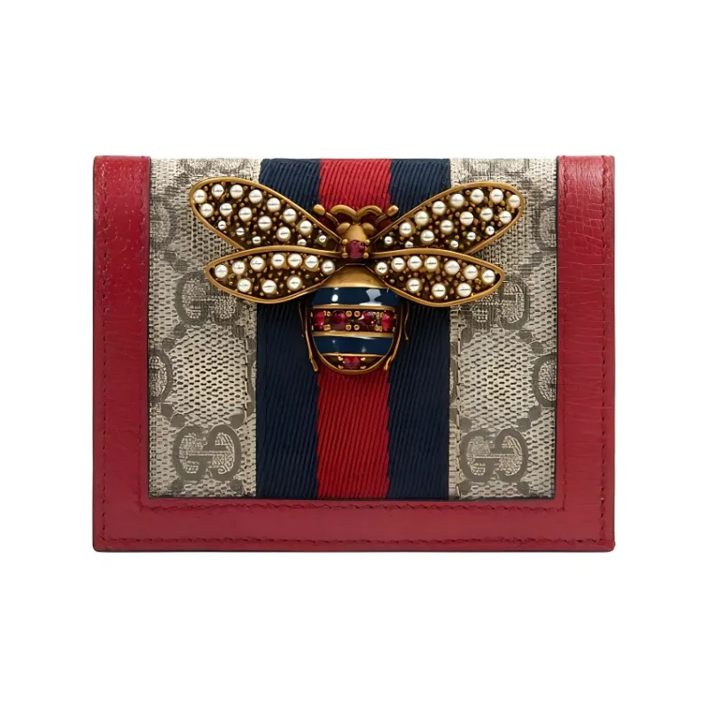GUCCI Queen Margaret Card Holders-0