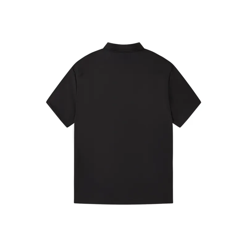 PEAK Polo Shirts Men Black-1