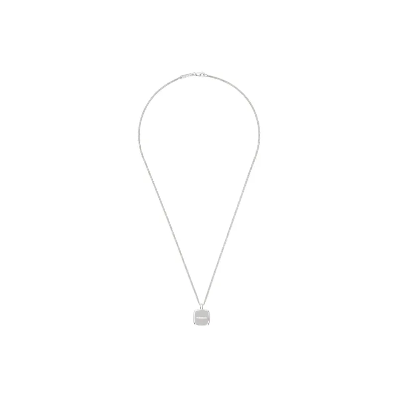 TOM WOOD Recycled 925 Sterling Silver Necklaces Men's Silver-0