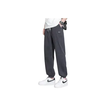 Tonlion Casual Pants Unisex Dark Gray