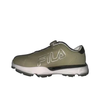 FILA Heritage FHT Anti Slip Wear Resistant Low Top Golf Shoes Men's Brown