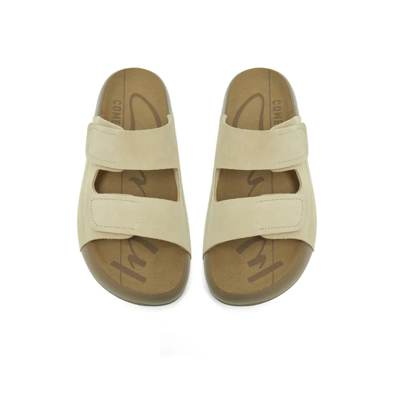 COMELY Rubber Sole Slip Resistant Slide Slippers Women's-8