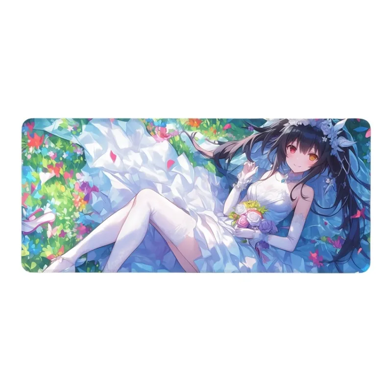 DANYIN Extra Large Date A Live Table Mats Esports Gaming Keyboard Pads Kurumi Tokisaki Anime Home Mouse Pads Mouse Pads-7