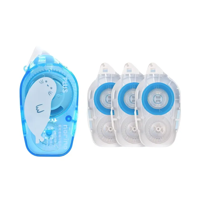 PLUS Ocean Animal Limited Dot Glue Stationery Tape-4