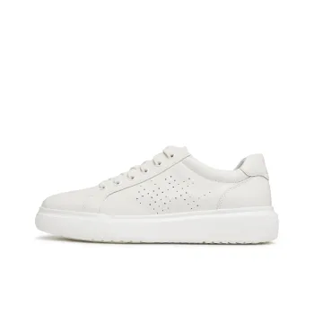 Teenmix Anti Slip Wear Resistant Low Top Skateboard Shoes Men's White