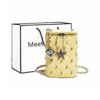 Fitchell PU Bucket Bags Crossbody Bag, Shoulder Bag Regular Women's Multicolor