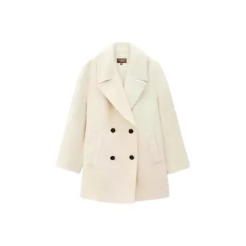 INSUN Coats Women's Ecru