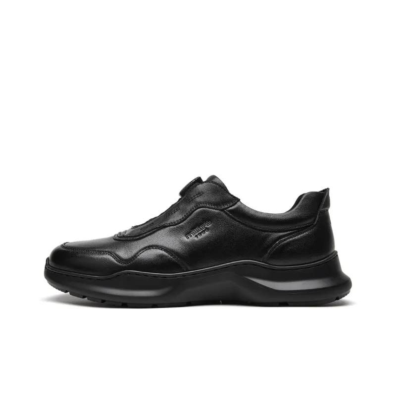 MILLIE'S Abrasion Resistant Low Top Casual Shoes Men's Black-0