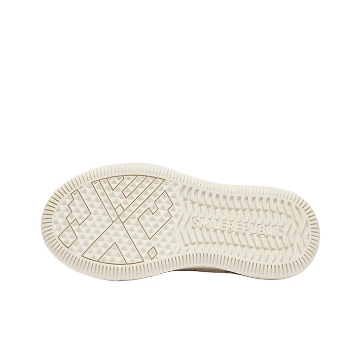 SMILEREPUBLIC Anti-Slip And Wear-Resistant Lightweight Height Increasing Low-Top Canvas Shoes Unisex White-4