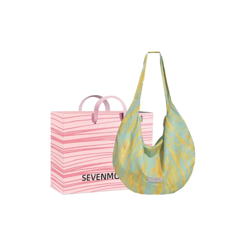 SEVENMOONS Nylon Fabric Shoulder Bag Regular Women's Neon-0
