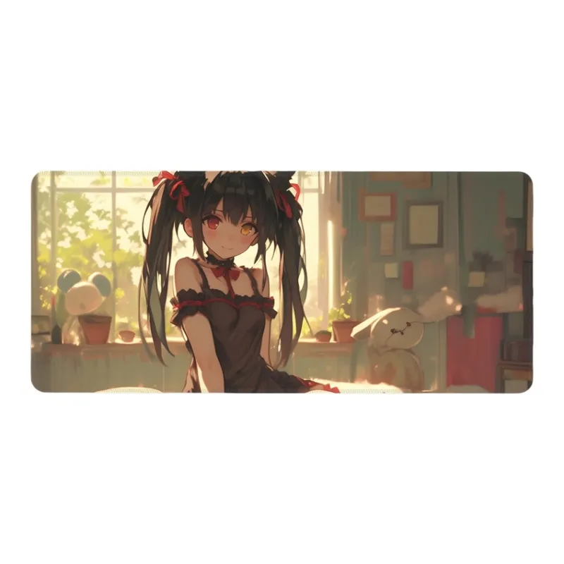 DANYIN Extra Large Date A Live Table Mats Esports Gaming Keyboard Pads Kurumi Tokisaki Anime Home Mouse Pads Mouse Pads-9