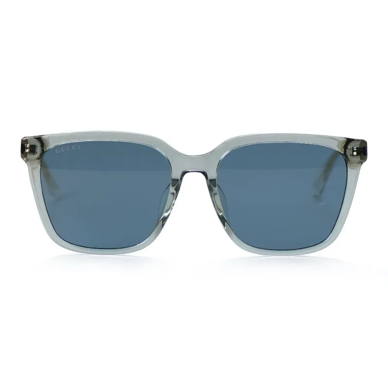 GUCCI Plate Frame Square Sunglasses Unisex-1