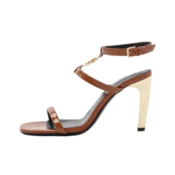 KARL LAGERFELD Belvia One Strap Sandals Women's Brown
