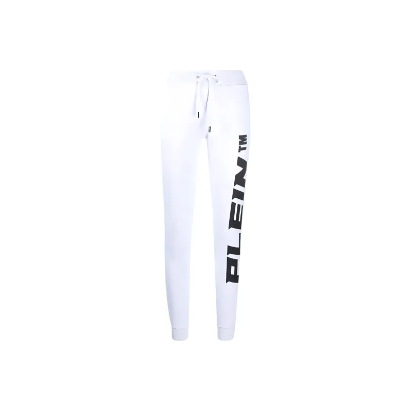 PHILIPP PLEIN Logo print Cotton Joggers-0
