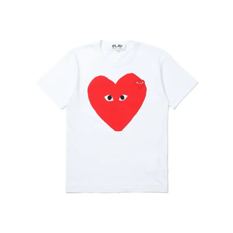 CDG Play T Shirts Men-0