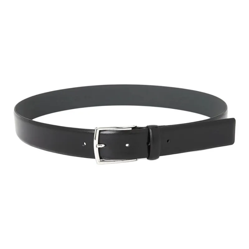 BOSS Leather Belts Men's Black -1