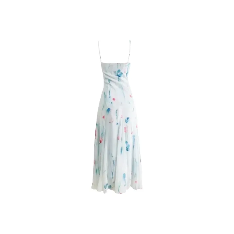 PAZZO Slip Dresses Women's Aqua Green-1