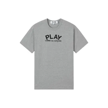 CDG Play Small Text T Shirt