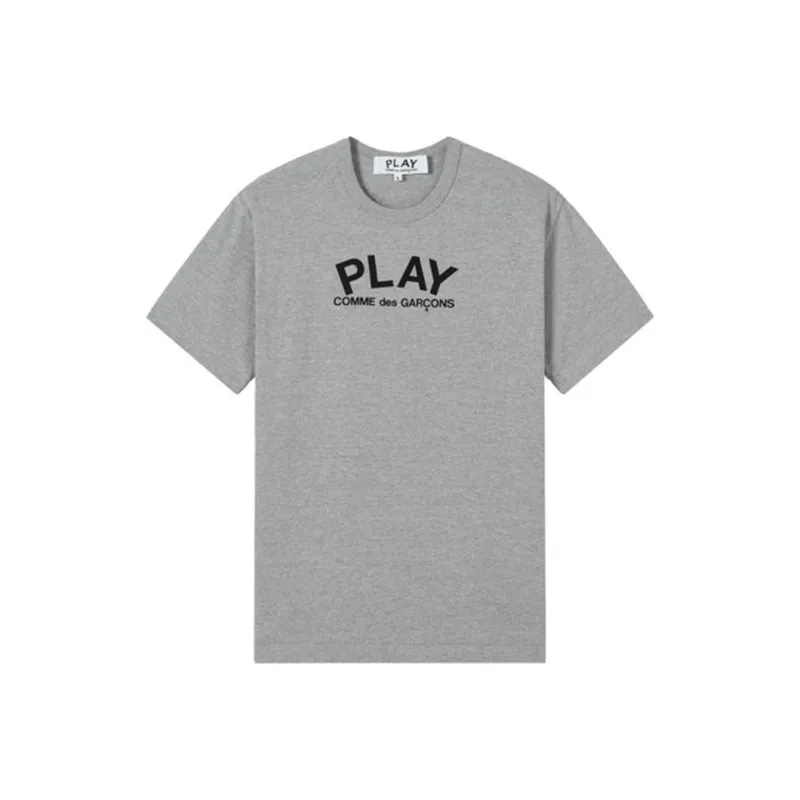 CDG Play Small Text T-Shirt-0