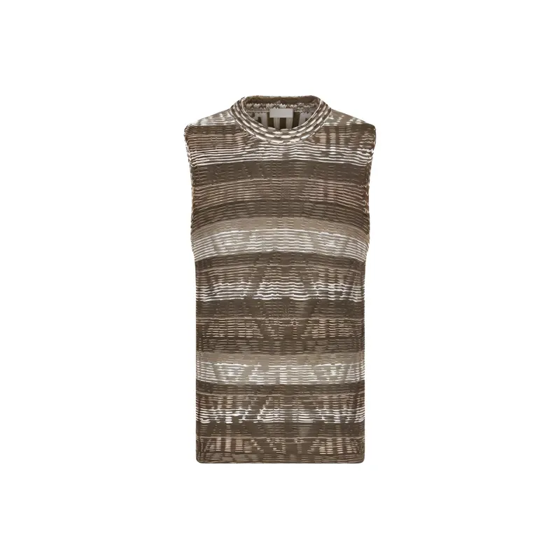 DIOR T Shirts Men Brown-0