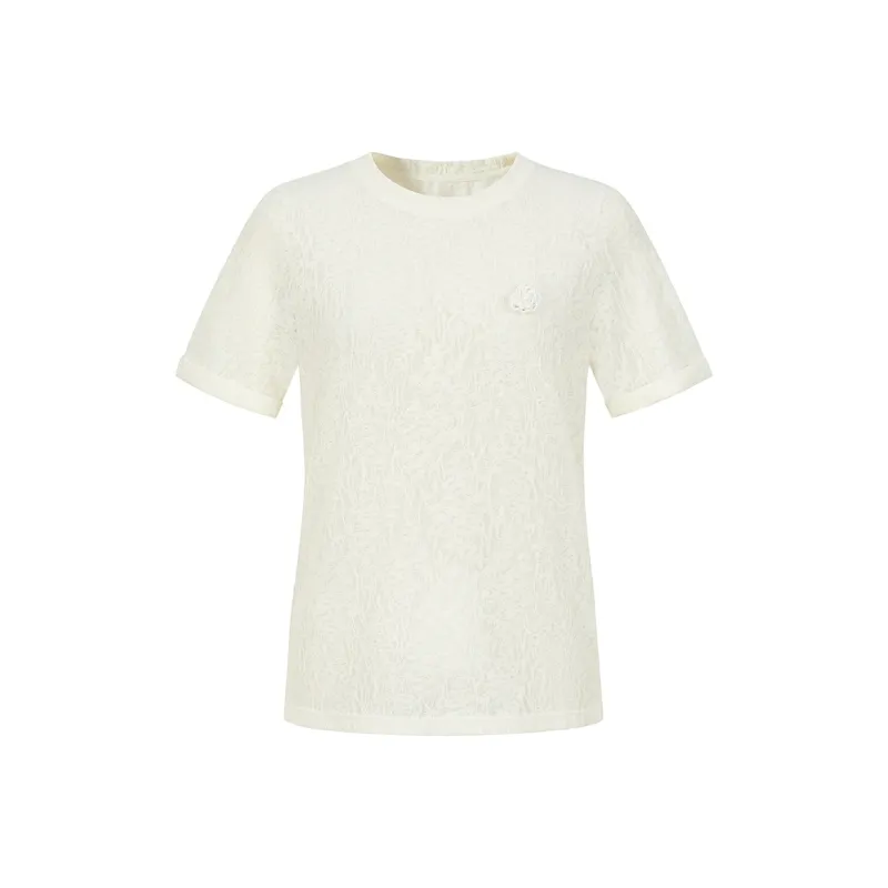 JZ. ANNAKRO Set in Sleeve T Shirt Women's-0